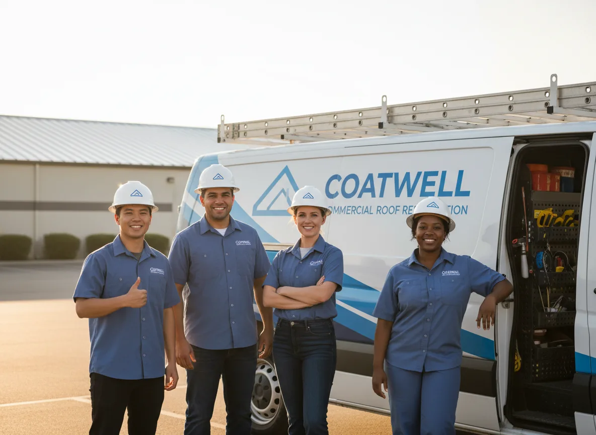 Commercial roof coating company in Driftwood, TX